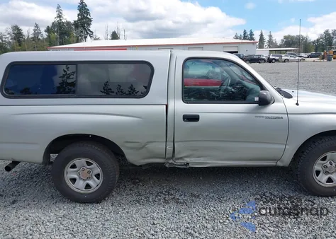 2001 Toyota Tacoma из США, поврежденный, VIN 5TENL42N71Z871296